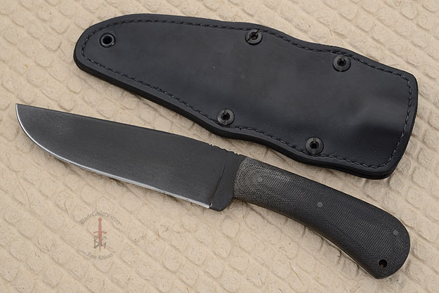 Field Knife with Black Micarta