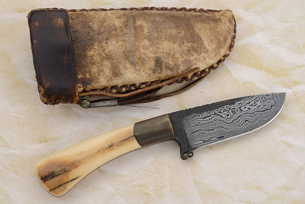 2002 Orvis Hunter with Damascus and Mammoth Ivory (#1/35)