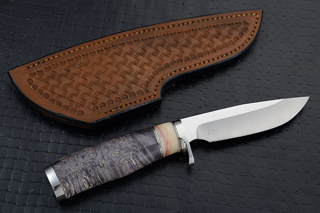 Bow Hunter with Box Elder and Sheep Horn