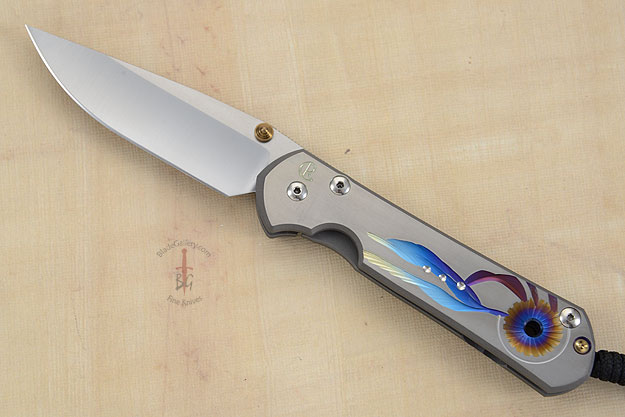 Large Sebenza 21 with Unique Graphic - Sunflower