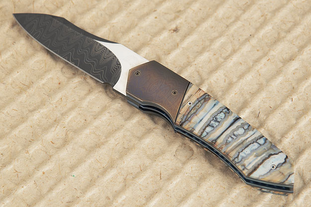 Tactical Front Flipper with Mammoth Molar and Timascus (IKBS)