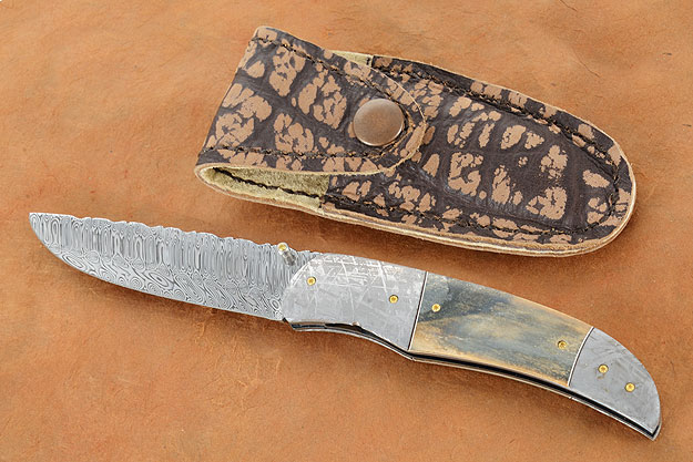 LL-B with Mammoth Ivory and Meteorite