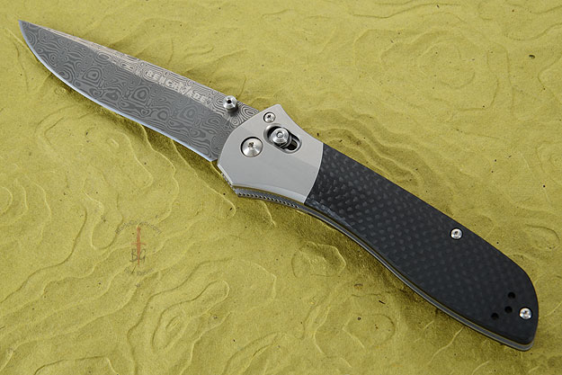 McHenry & Williams Gold Class 710-143 with Black Carbon Fiber and Damascus #87 of 200 Made