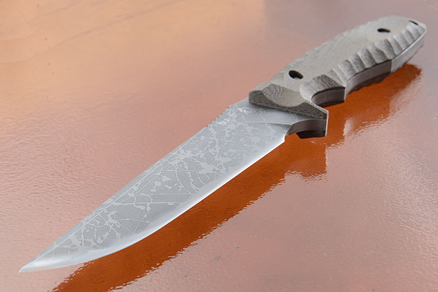 Ariake with Green Canvas Micarta