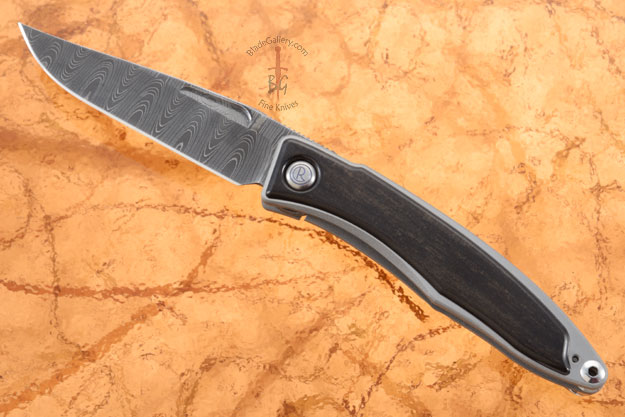 Mnandi with Gabon Ebony and Laddered Damascus