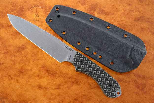 Guardian 6 - Camo G10, Stonewash Blade, Sabre Grind - CPM-3V