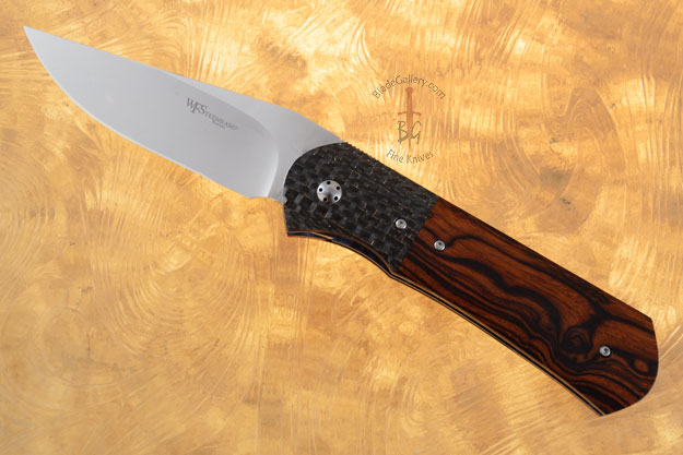 Tarpon EDC with Ironwood and Lightning Strike Carbon Fiber