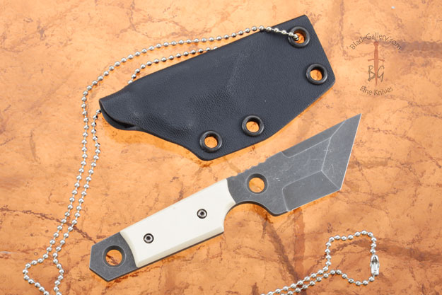 Tanto Dashi with  White Micarta