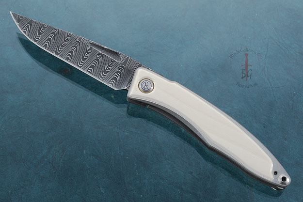 Mnandi with Mammoth Ivory and Laddered Damascus