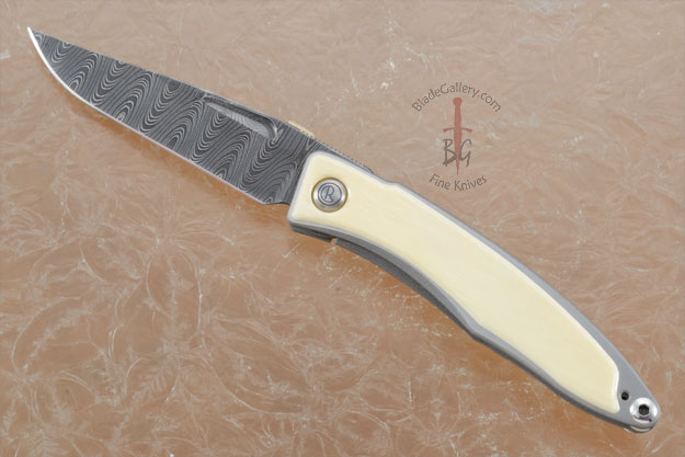 Mnandi with Mammoth Ivory and Laddered Damascus