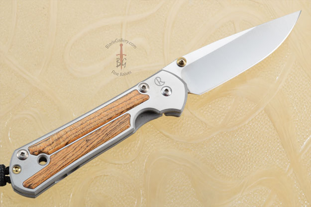 Small Sebenza 21 with Bocote - Left Handed