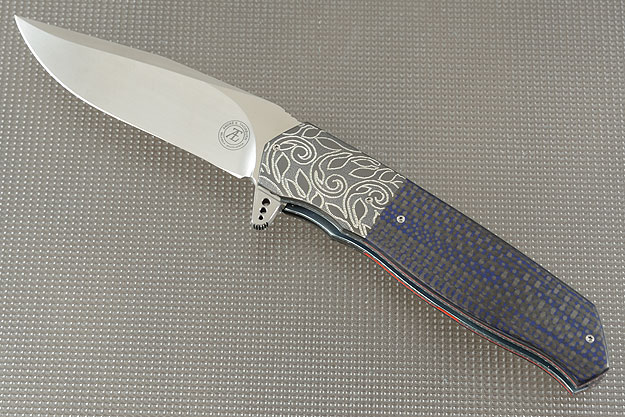 L36M Flipper with Blue/Black Carbon Fiber (IKBS)