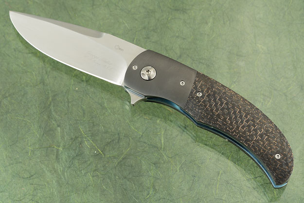 LL-AAA Flipper with Lightning Strike Carbon Fiber and Zirconium (IKBS)