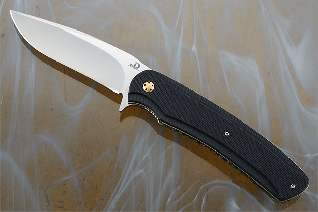 Cruz Flipper with Textured Black G10 (IKBS)
