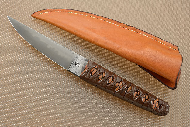 Hamon Kwaiken with Beaver Tail Leather