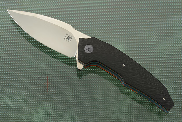 A6 Flipper with Black and Orange G10 (Collaboration with Tashi Bharucha) - IKBS