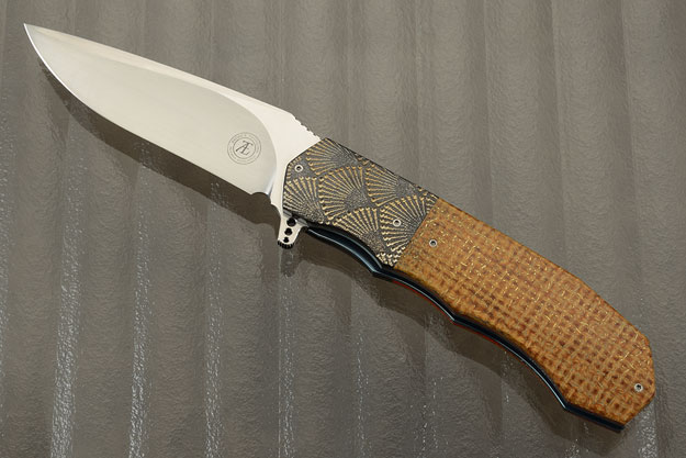 L44 Flipper with Thunderstorm Kevlar and Anodized Zirconium (Ceramic IKBS)