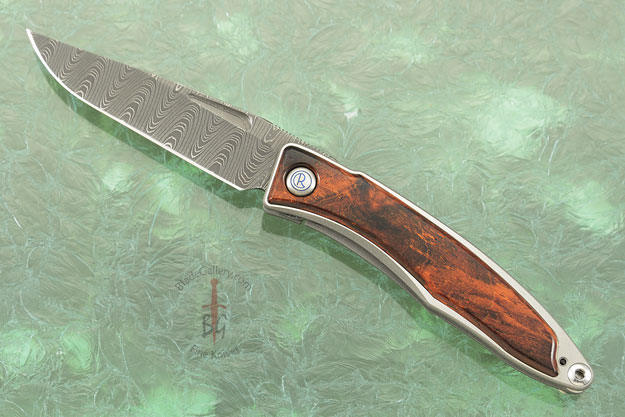 Mnandi with Cocobolo and Laddered Damascus