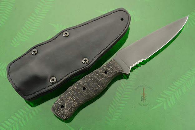 Recon with Sculpted Rubber, Partial Serration