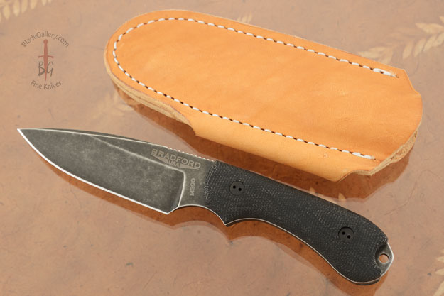 Guardian 3 - 3D Black Micarta, Nimbus Blade, False Edge Grind - M390