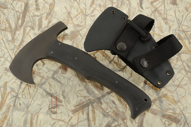 Hunter Axe LT with Black Micarta and Caswell