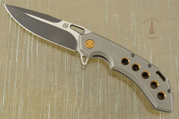 Wayfarer Compact Flipper with Stonewashed Titanium