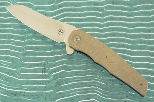 M38 Flipper with Tan G10 (IKBS)