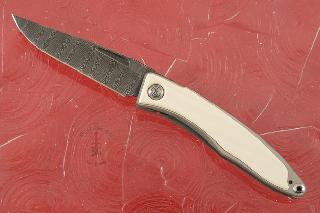 Mnandi with Mammoth Ivory and Laddered Damascus