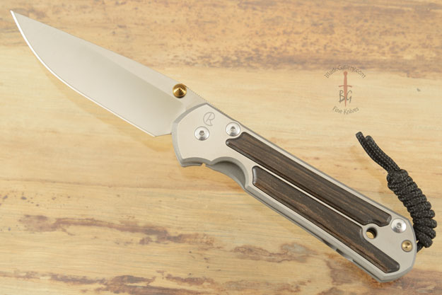 Large Sebenza 21 with Macassar Ebony