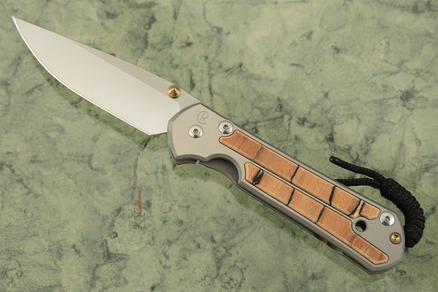 Large Sebenza 21 with Spalted Beech