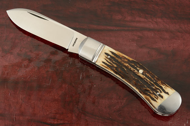Single Blade Dog Leg Trapper with Stag