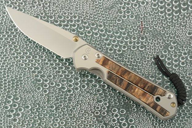 Large Sebenza 21 with Spalted Beech