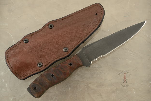 Recon with Sculpted Maple, Partial Serration