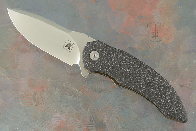 M45 Flipper with Silver Strike Carbon Fiber - A Collaboration with Tashi Bharucha (IKBS)