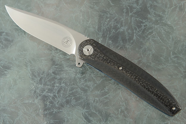 L28L Flipper with Silver Strike Carbon Fiber and Carbon Fiber Inlays (IKBS)