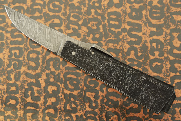 Higonokami with Damascus
