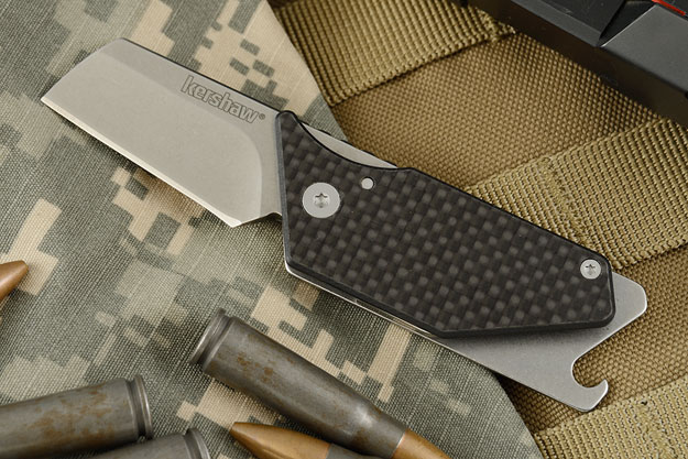 Pub (4036CFX) Utility Key Ring Knife with Carbon Fiber