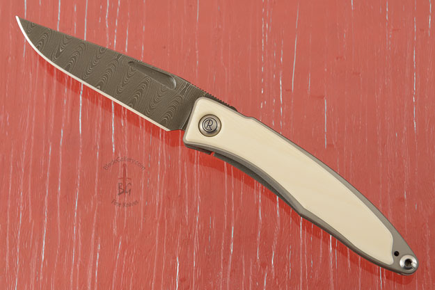 Mnandi with Mammoth Ivory and Laddered Damascus