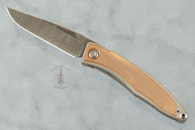 Mnandi with Mammoth Ivory Bark and Laddered Damascus