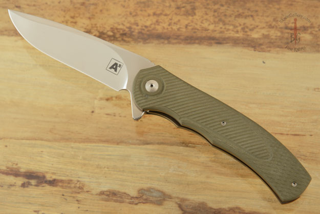 A4 Flipper with 3D OD Green G10 (Ceramic IKBS)
