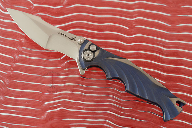 Integral Titanium Tighe Breaker 3.5 Button Lock Flipper