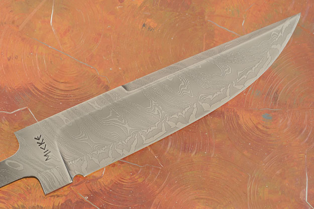 Multi-Bar Damascus Blade (5-1/2