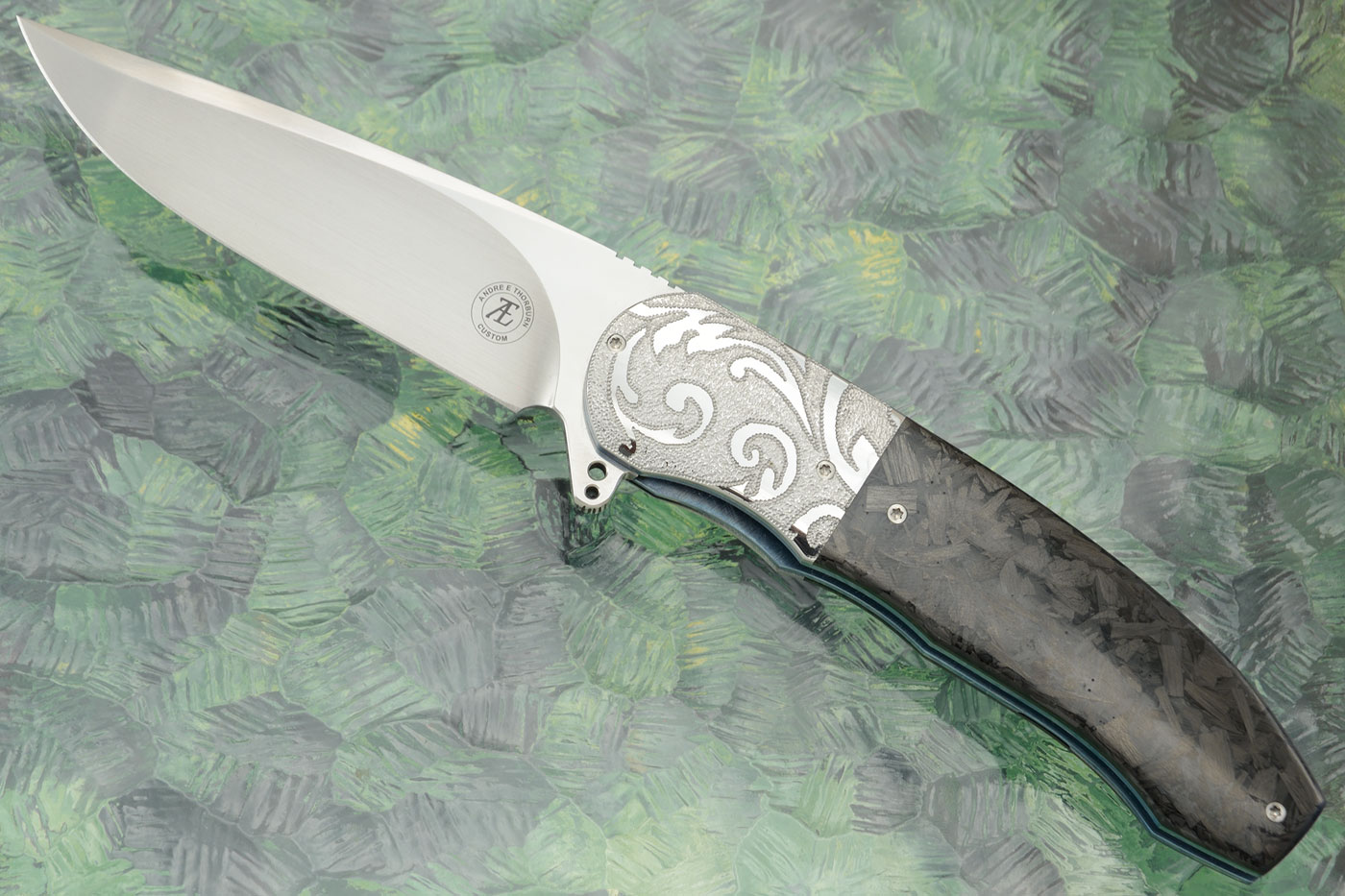 L48 Flipper with Shred Carbon Fiber (Ceramic IKBS) - CTS-XHP