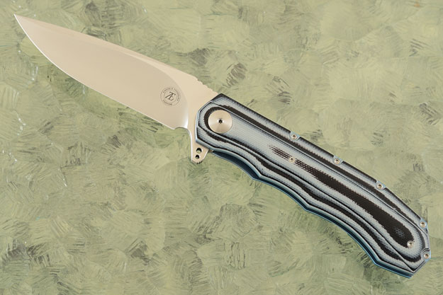 L51 Compact Flipper with Black and Grey G10 (Ceramic IKBS)