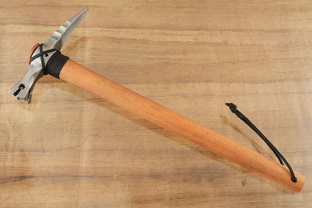 Spike War Hammer with Oak Haft