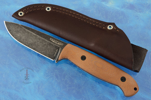 Guardian 4.5 - 3D Natural Micarta, Nimbus Blade, Sabre Grind