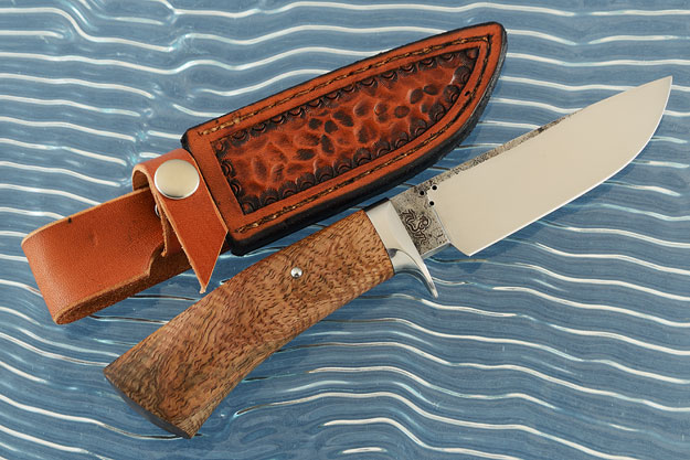 Drop Point Hunter with Mango Wood