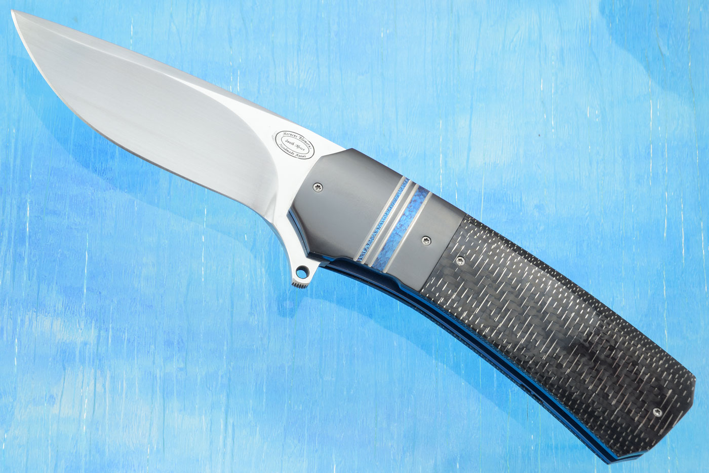 LL15 Flipper with Nickel Wire Carbon Fiber and Zirconium (Ceramic IKBS) - M390
