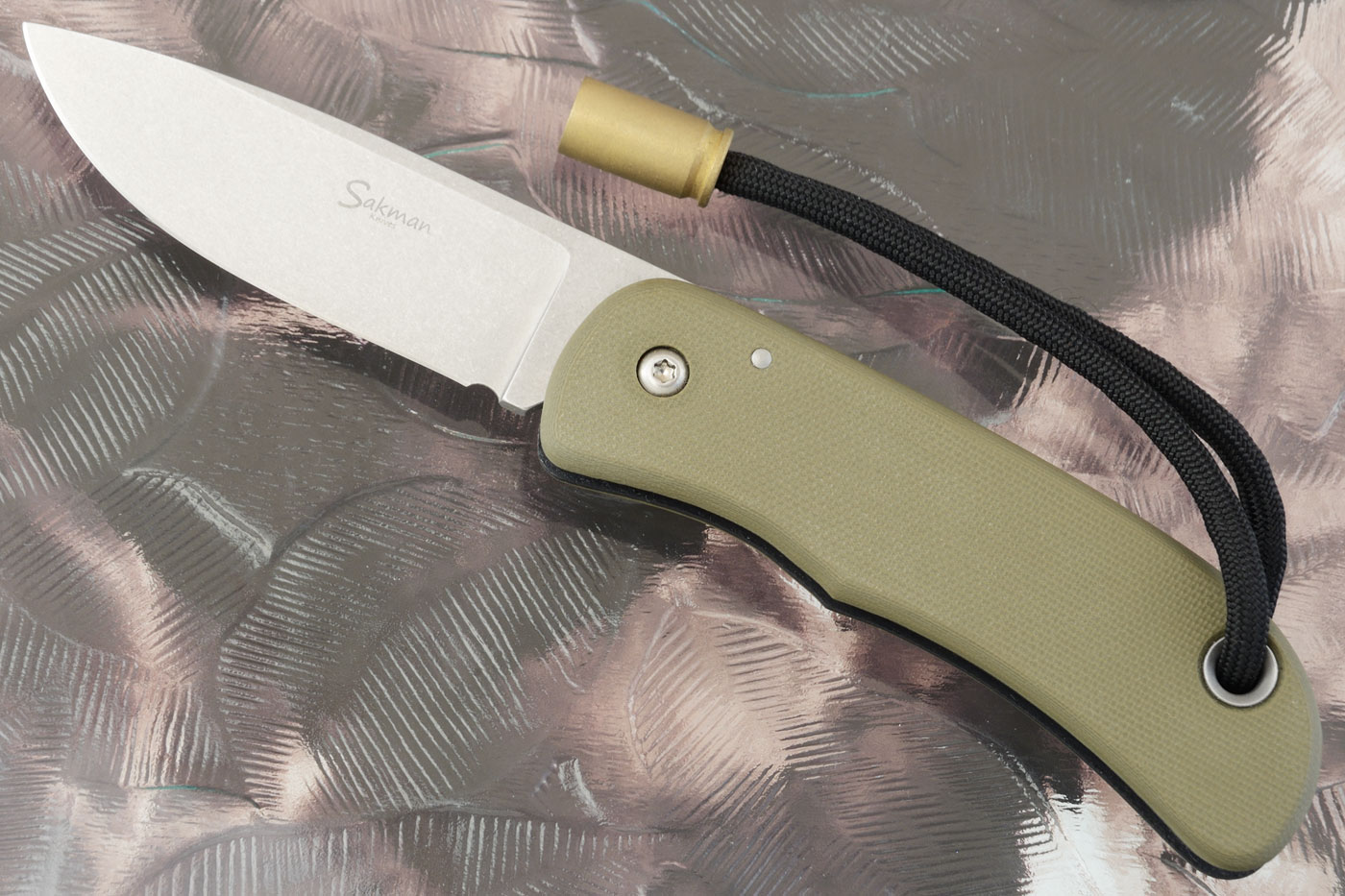 Pointer Friction Folder with OD Green and Black G10