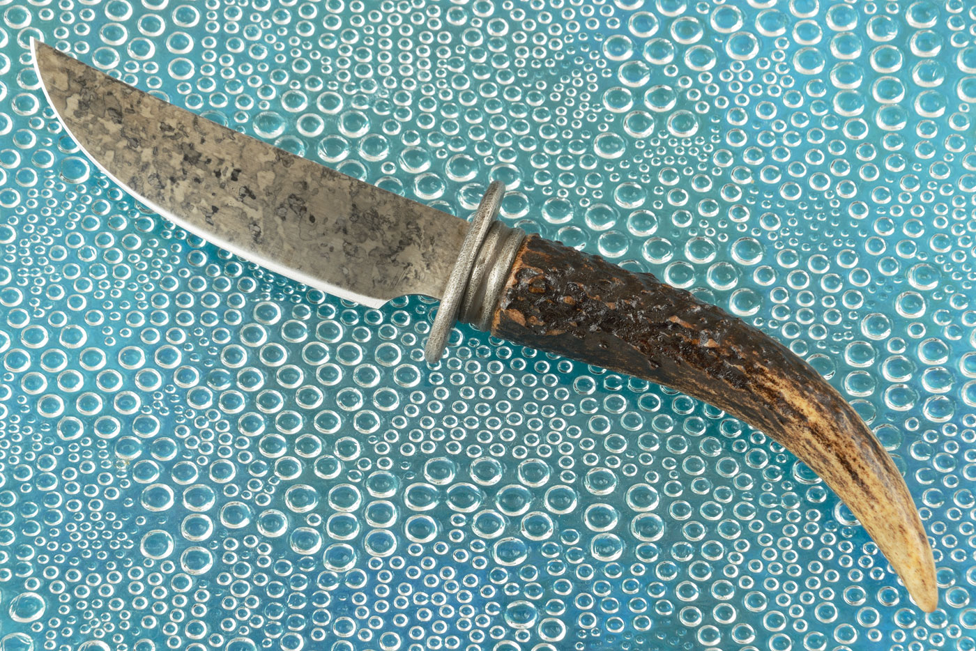 Upswept Skinner with Stag Tine